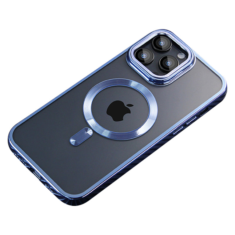 LUPHIE TPU metaltelefoncover til iPhone 14 Pro Max Anti-drop magnetisk telefoncover med kameralinseramme LUPHIE TPU metaltelefoncover til iPhone 14 Pro Max Anti-drop magnetisk telefoncover med kameralinseramme